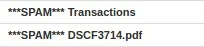 spam subject line