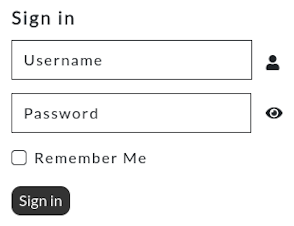 users sign in