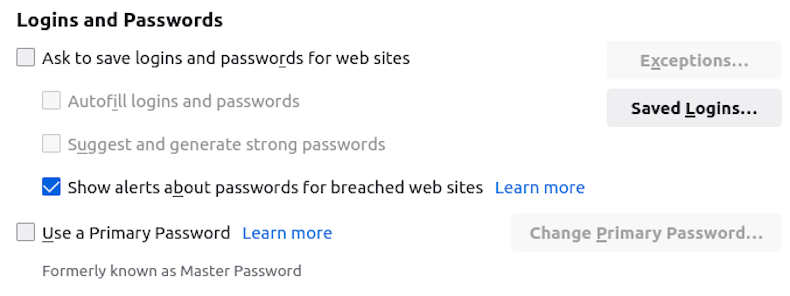 firefox 3 logins and passwords
