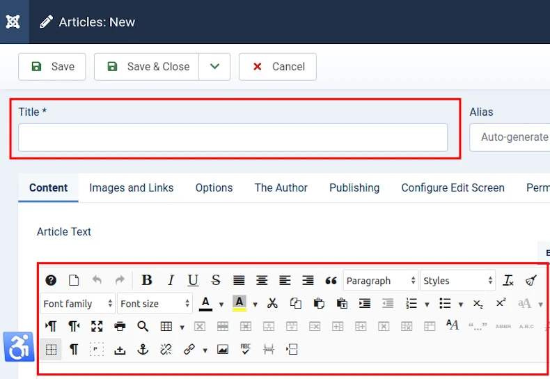 article edit content tab 1