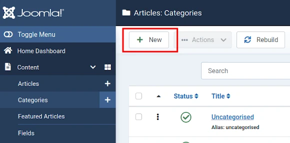 categories 1 new