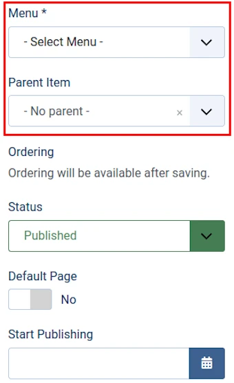 menu item 1 details right 1