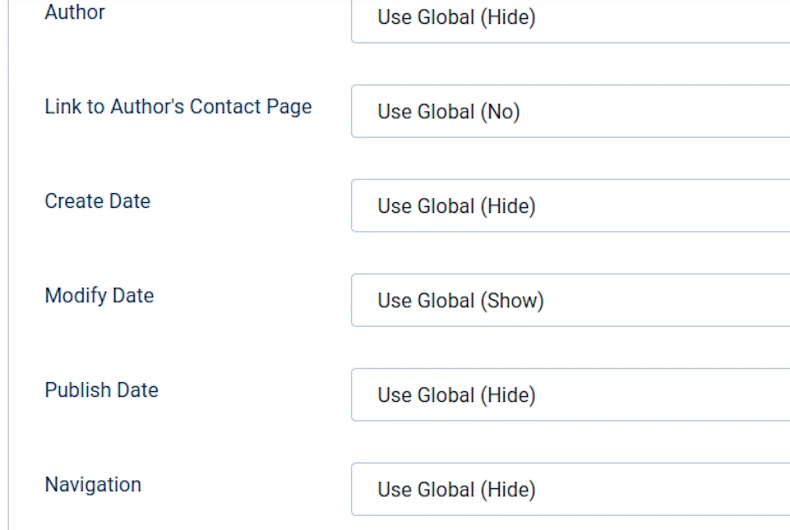 menu item 5 options 3