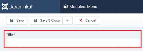 new menu module 3