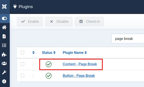 plugins page break 1